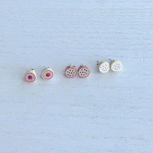 New Set 3 of auth LEGO cookie earrings 🍪 YUM!